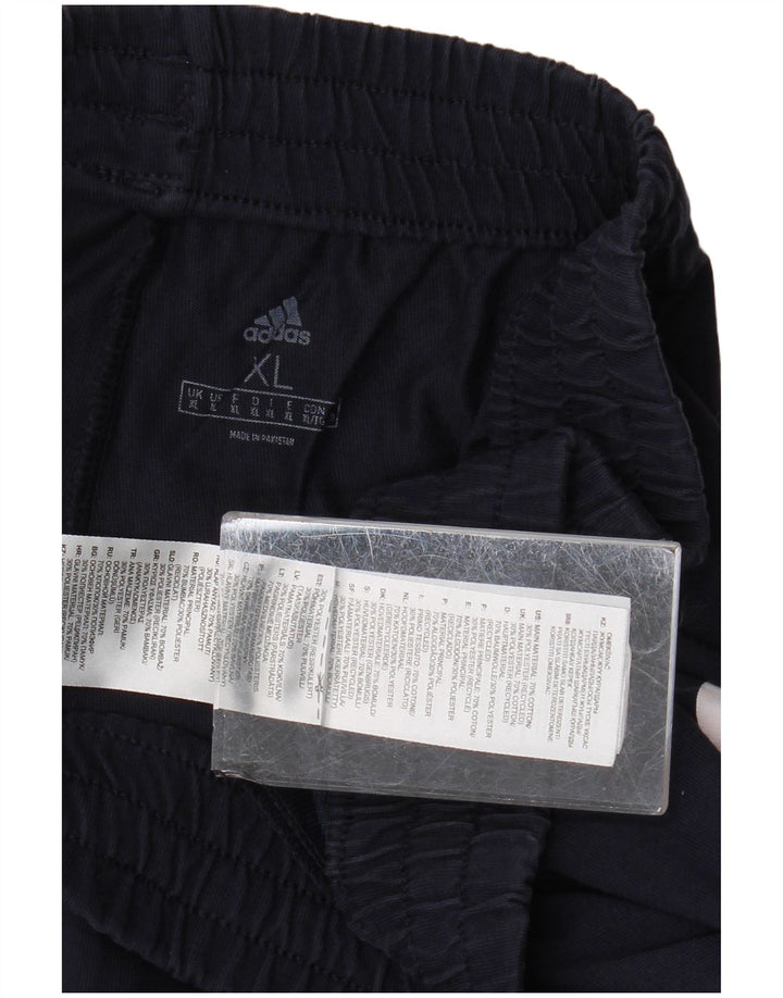 ADIDAS muške grafičke sportske kratke hlače XL tamnoplavi pamuk