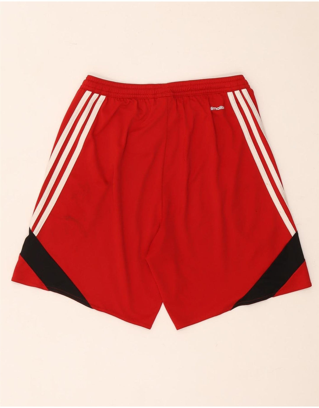 Adidas muške sportske kratke hlače Climalite male crvene boje od poliestera