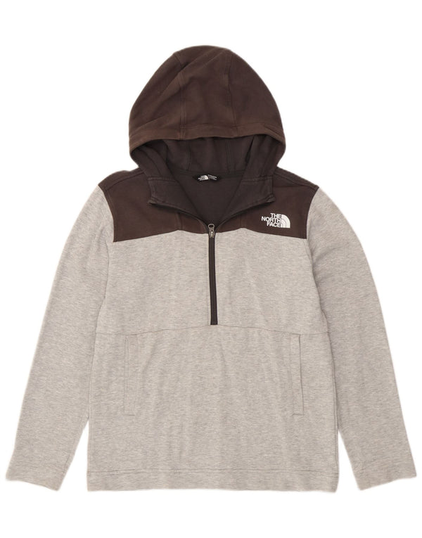 The North Face Boys majica s kapuljačom s patentnim izrezom 14-15 godina XL siva boja