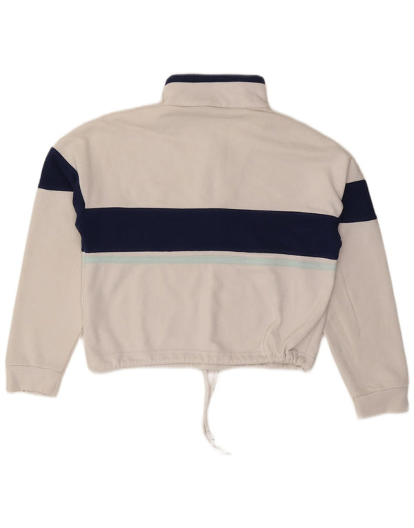 SERGIO TACCHINI Ženska prekomjerna majica s kratkim rukavima UK 6 XS Bijela