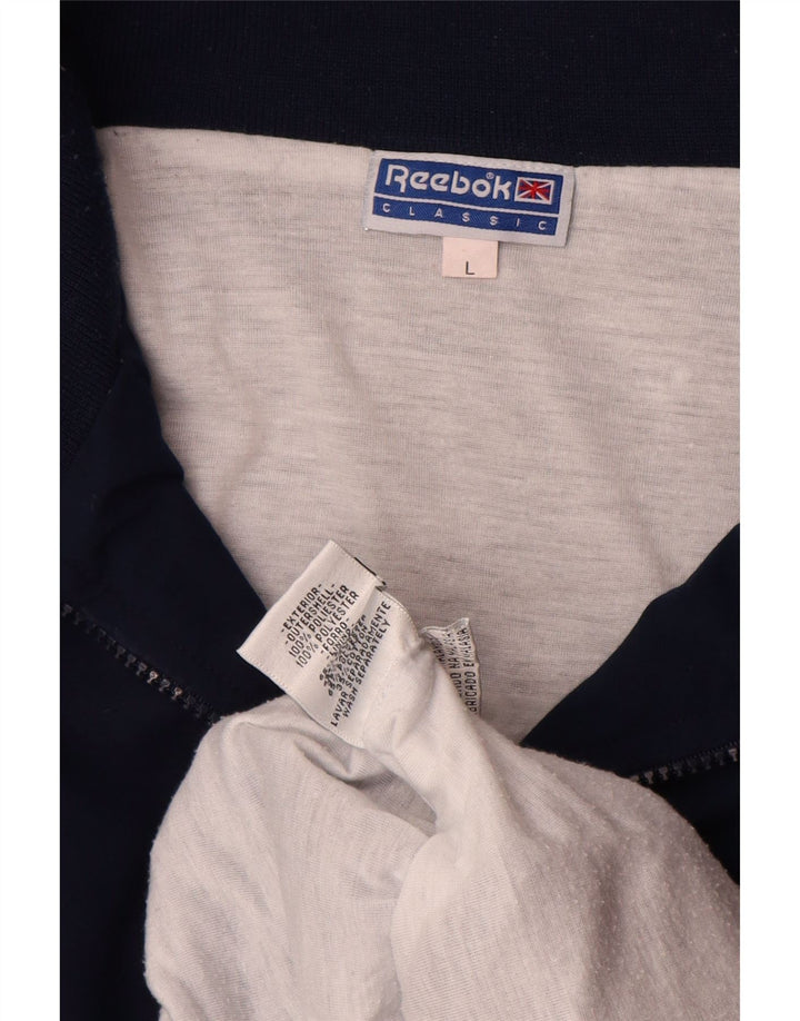 Reebok muška trenirka Graphic Gornja jakna velike tamnoplave boje