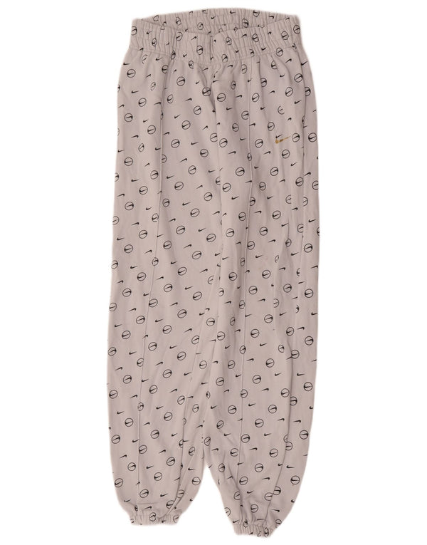 Nike Ženske hlače za trenirku slobodnog kroja s grafičkim motivima Joggers UK 10 Small Blue