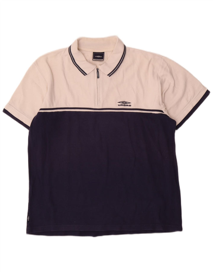 Umbro muška polo majica srednje bijele boje, pamuk