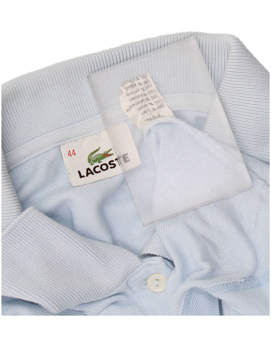 Lacoste ženska polo majica veličina 44 velika plava pamuk