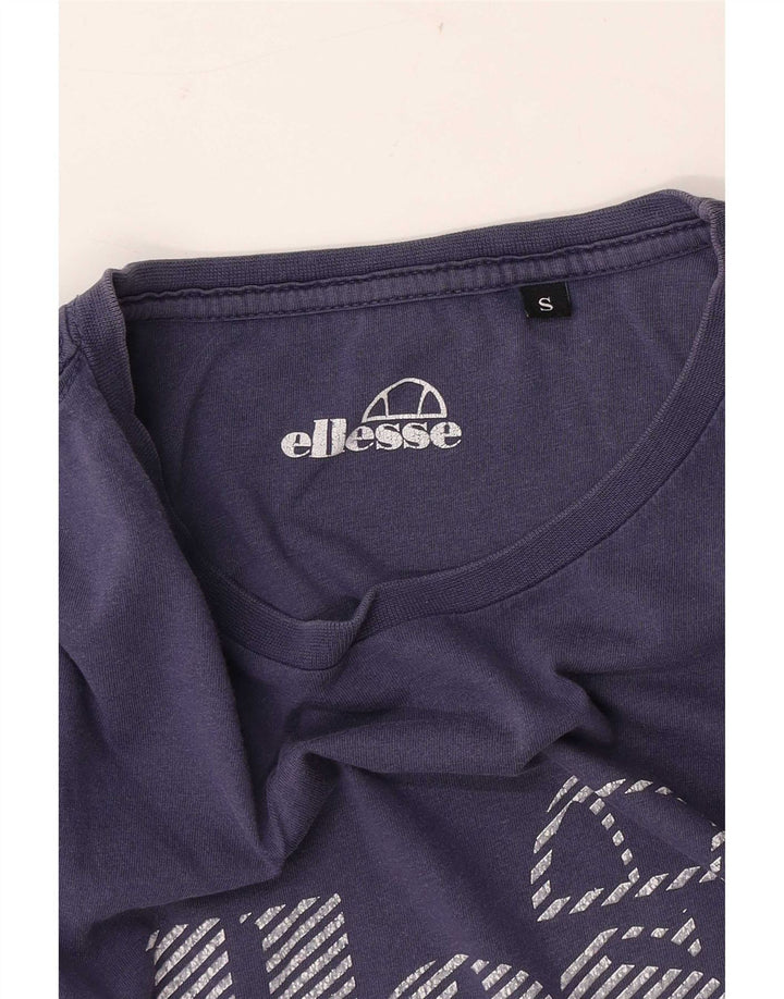 Ellesse Muška majica kratkih rukava s grafičkim motivima Mala tamnoplava