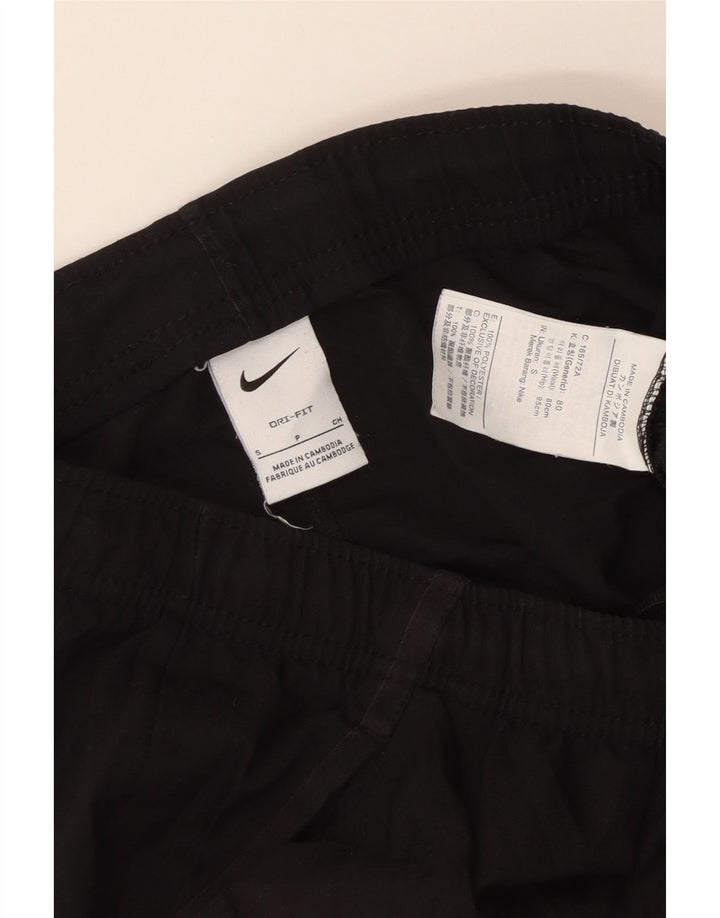 Nike muške Dri Fit trenirka hlače male crne boje, poliester