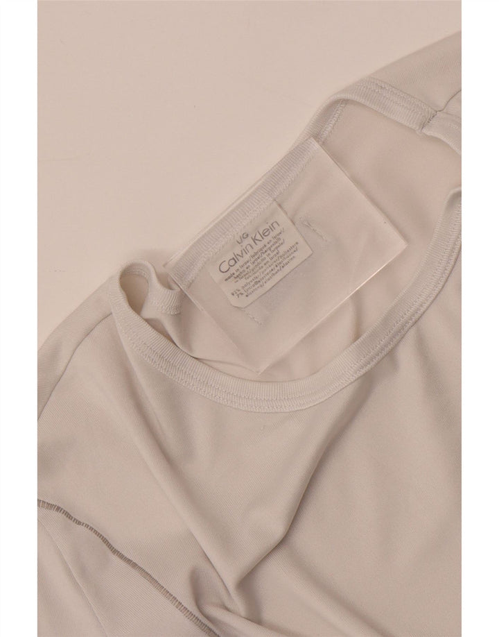 Calvin Klein muška majica kratkih rukava Veliki bijeli poliester