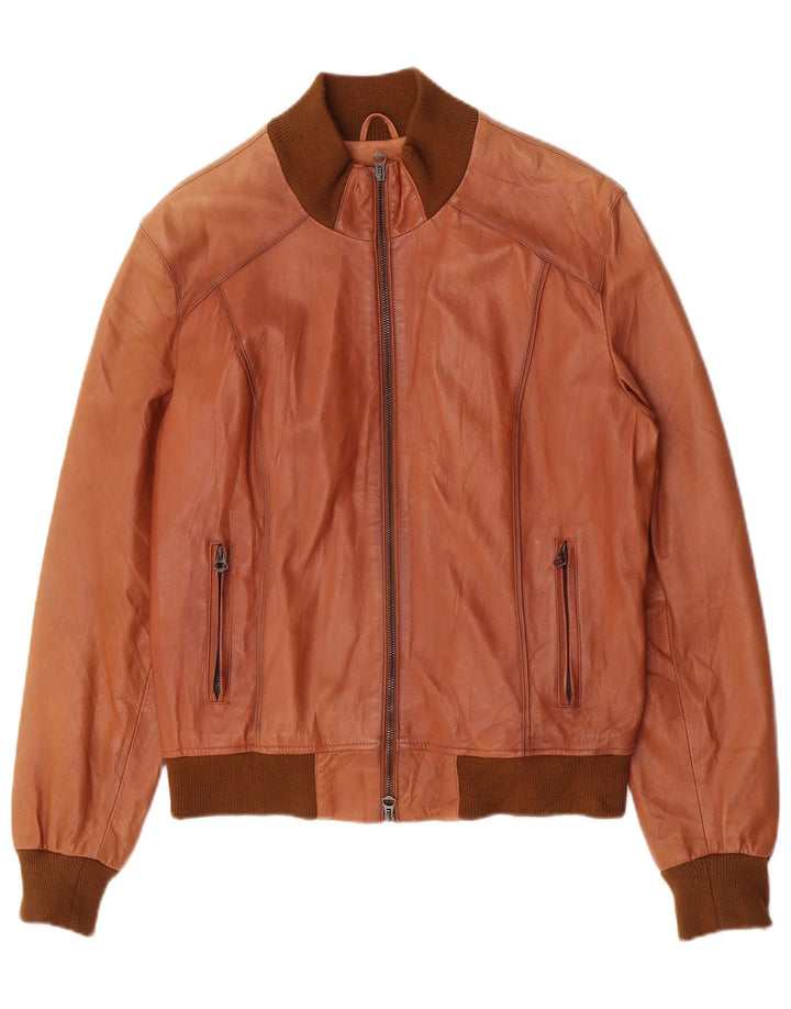Vimapel muška bomber kožna jakna IT 50 Large Brown Leather