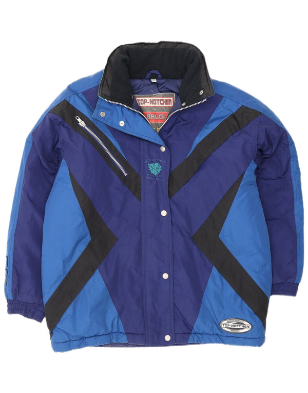 Brugi velika ženska skijaška jakna EU 42 Large Blue Colourblock Sports