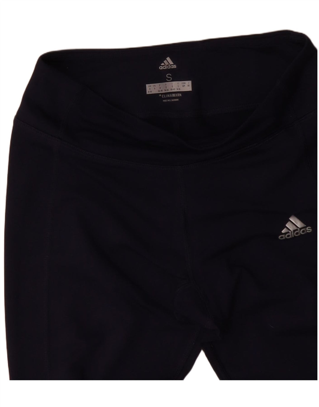 ADIDAS ženske Climawarm tajice UK 8/10 Male tamnoplave poliesterske