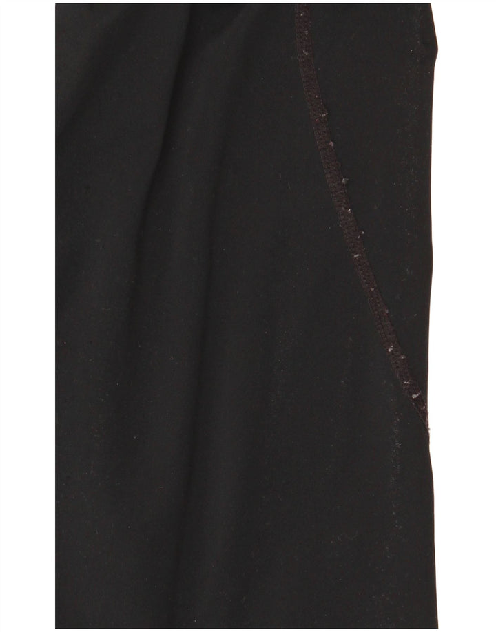 Nike Ženske Dri Fit Graphic Leggings UK 14 srednje crne