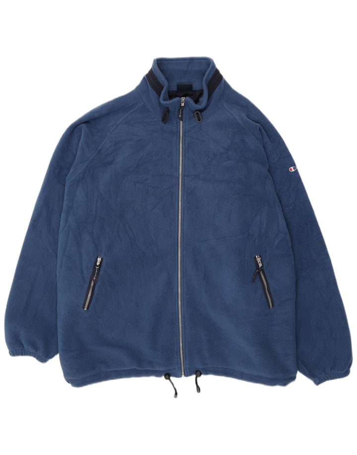 Champion muška jakna od flisa UK 44 2XL plavi poliester