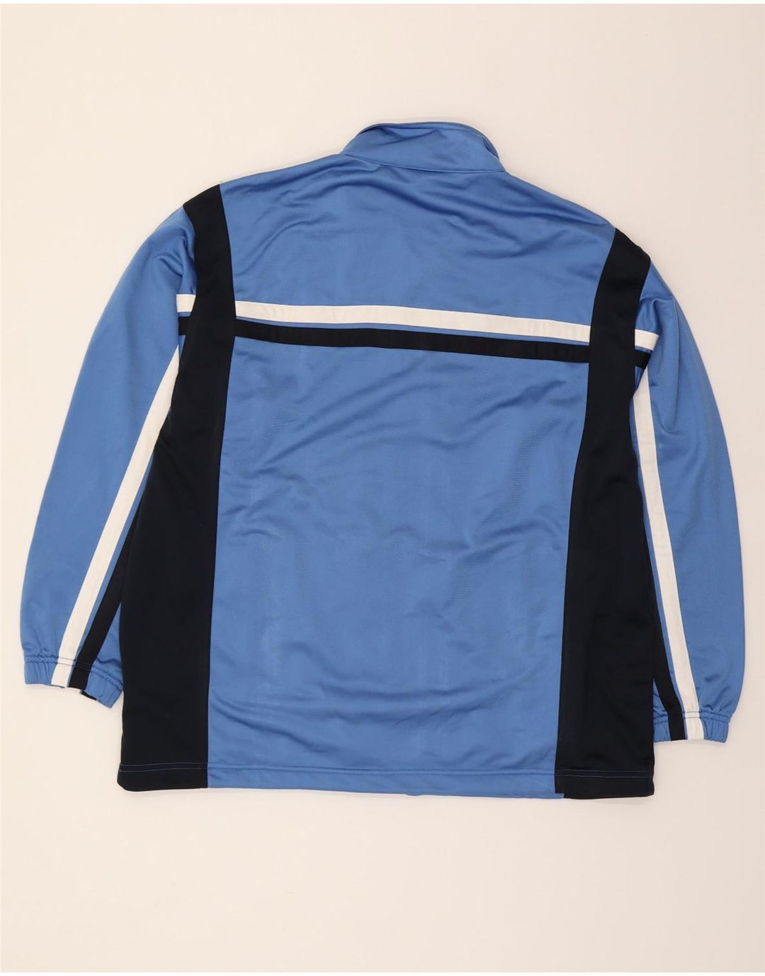 REEBOK Mens Full Tracksuit Large  Blue Colourblock Polyester Vintage Reebok and Second-Hand Reebok from Messina Hembry 