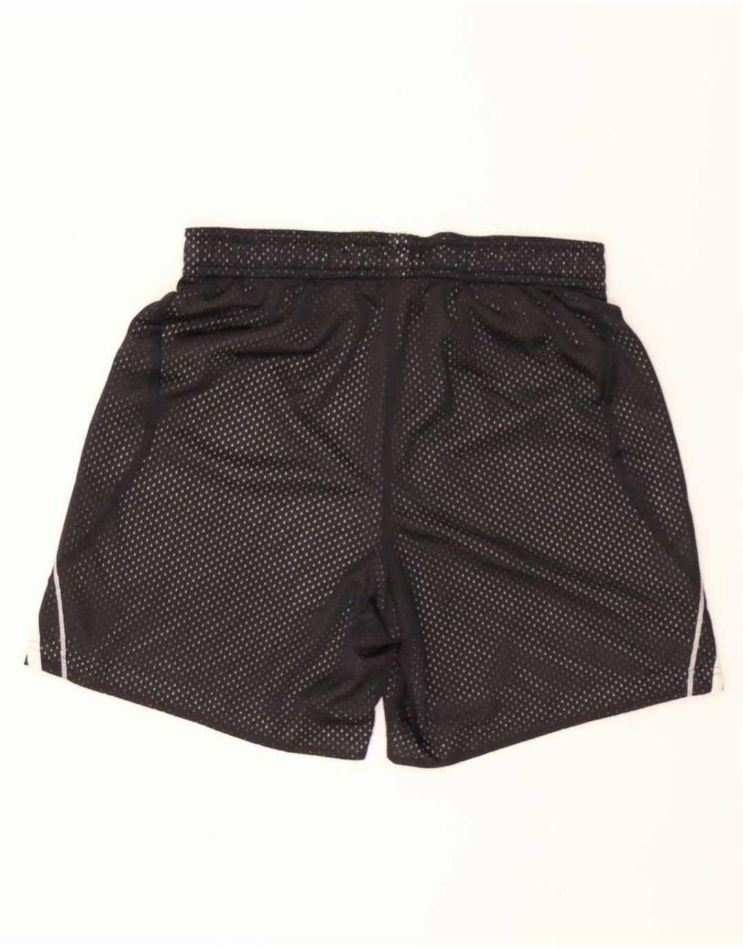 ADIDAS Womens Sport Shorts UK 10 Small Black Polyester Vintage Adidas and Second-Hand Adidas from Messina Hembry 
