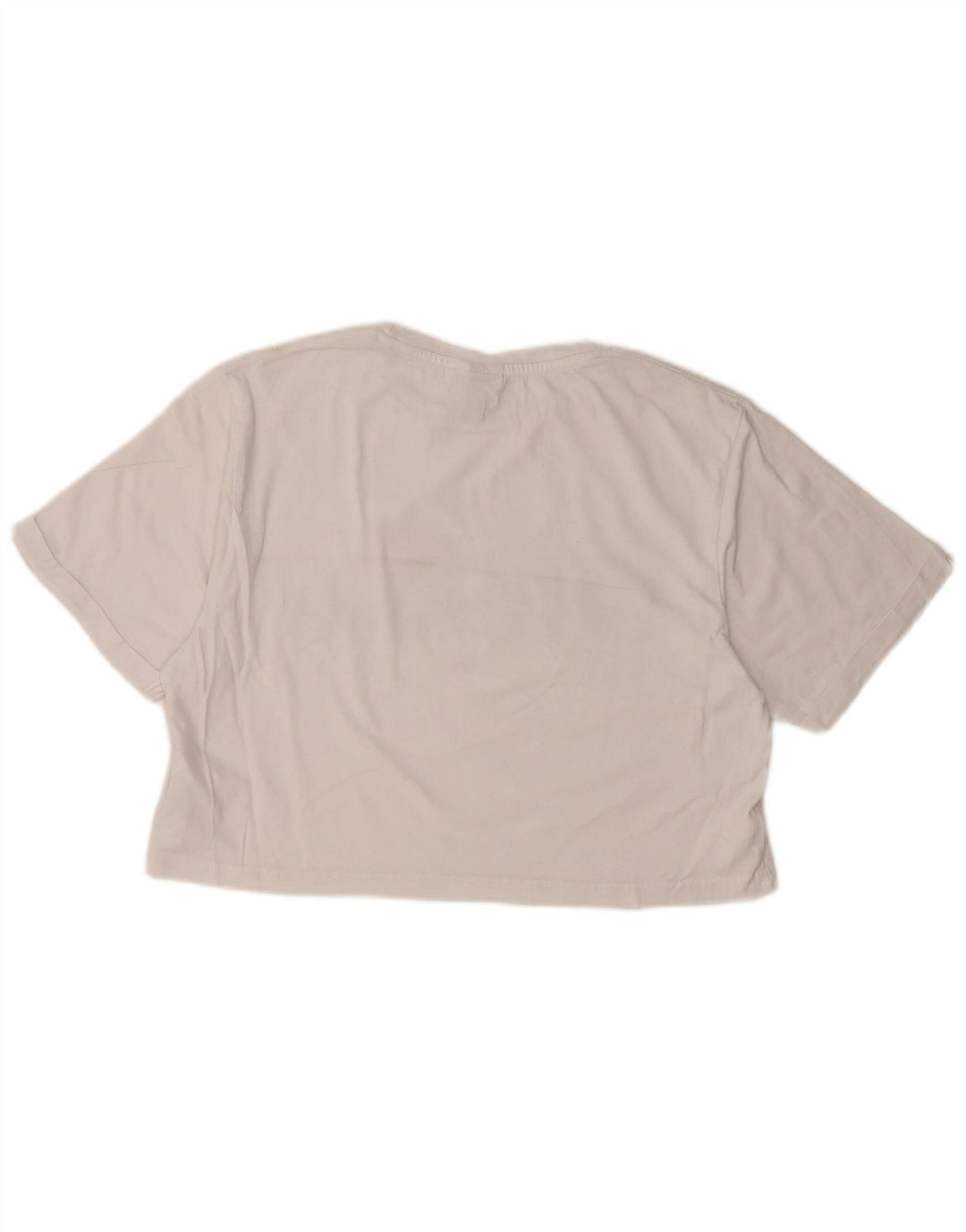 ELLESSE Ženska skraćena majica kratkih rukava UK 10 Mali bijeli pamuk