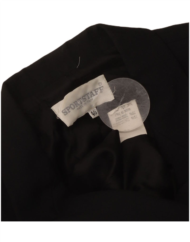 SPORTSTAFF Ženska jakna s dvostrukim kopčanjem IT 46 velika crna