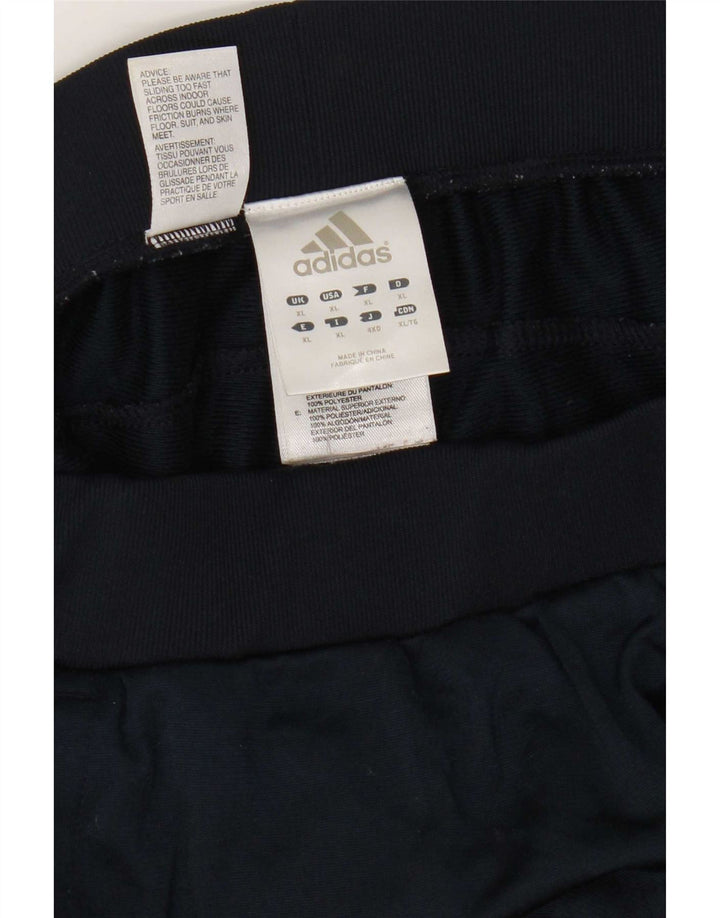 Adidas muške hlače za trenirku XL tamnoplavi poliester