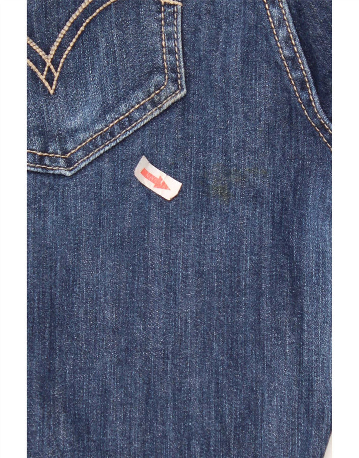 Levi's ženske 524 ravne traperice W29 L32 plavi pamuk
