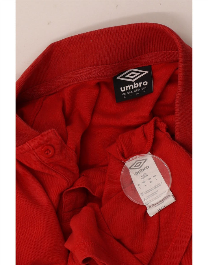 Umbro muška polo majica velika crvena pamuk