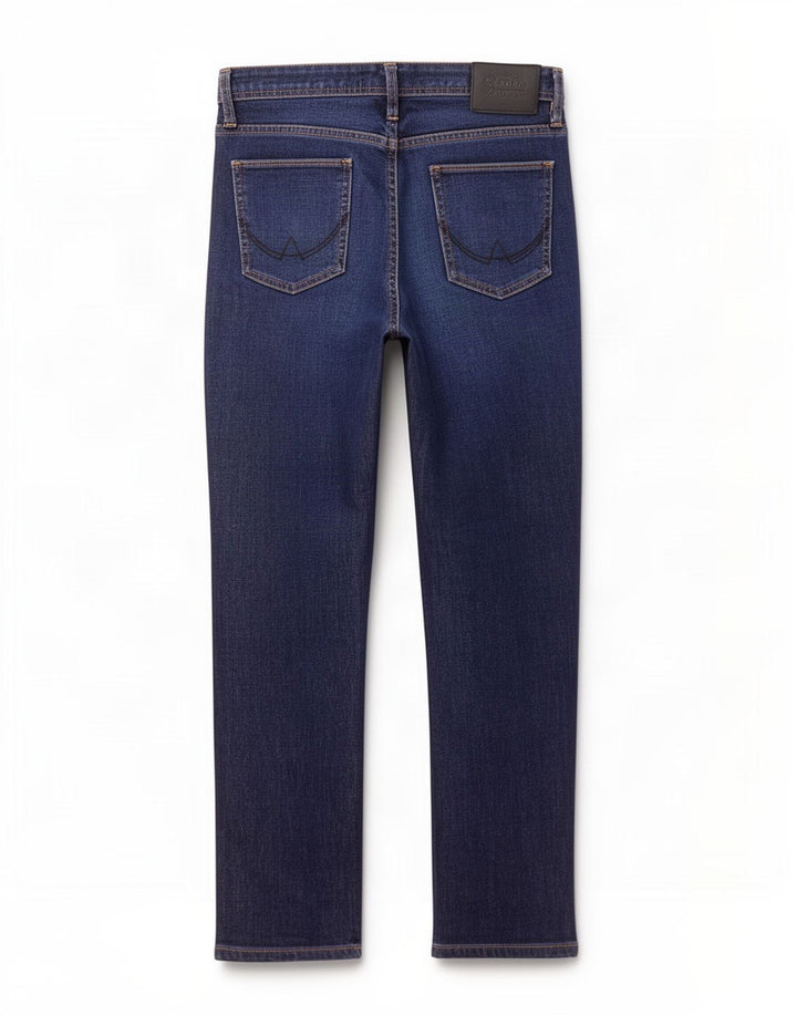 Superdry ženske uske traperice Corporal W28 L28 tamnoplave
