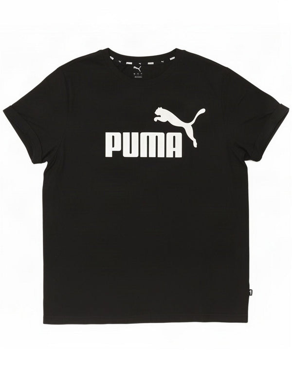 Puma muška majica s grafičkim motivima, velika crna