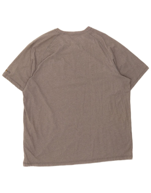 Carhartt muška majica kratkih rukava opuštenog kroja XL sivi poliester