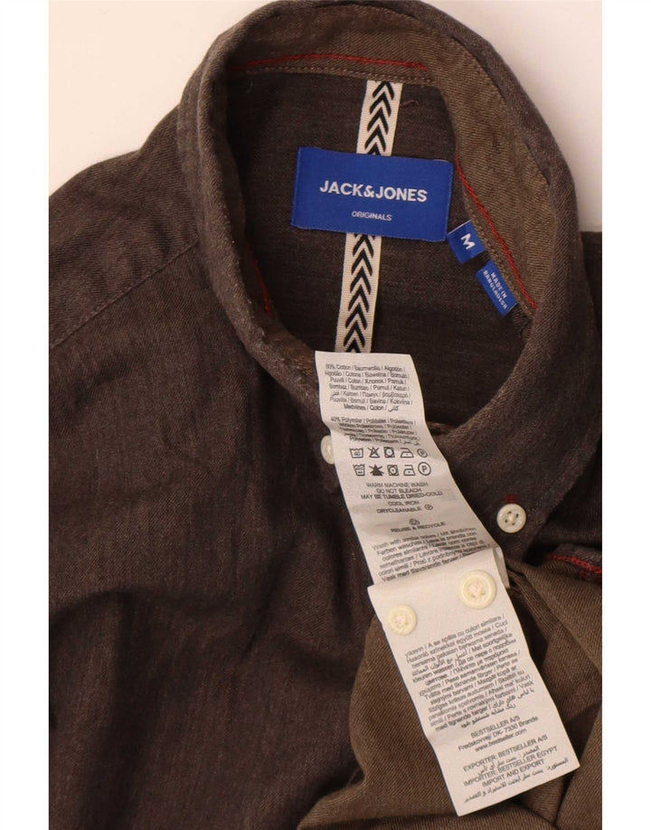 Jack & Jones muška košulja srednje sivi pamuk