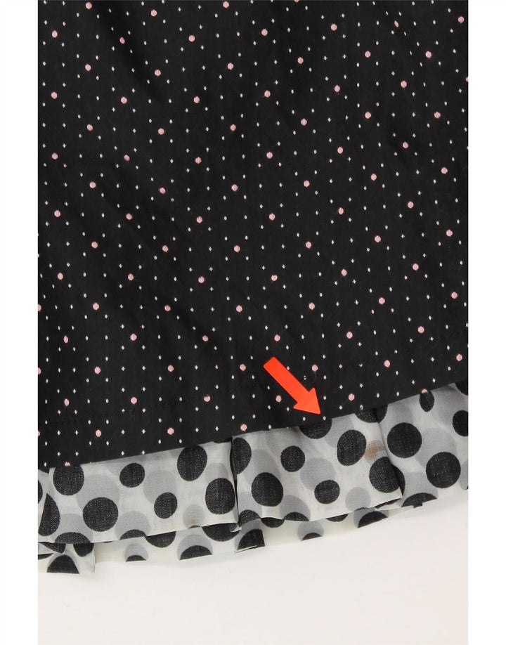 A.YILIAN ženska mini suknja velika W30 crna na točkice