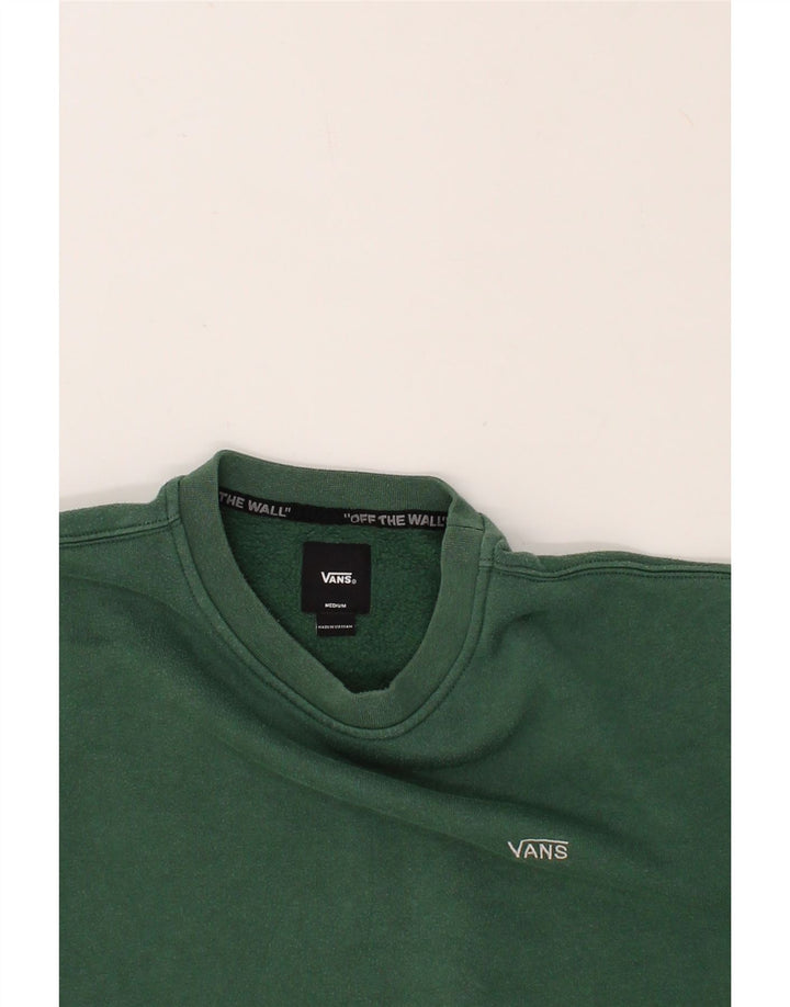 VANS muški džemper srednje zelene boje od pamuka