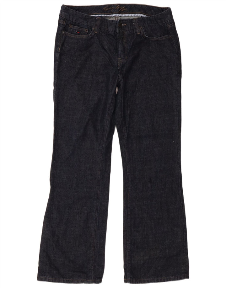 Tommy Hilfiger Ženske Bootcut traperice US 10 Large W31 L30 Mornarsko plavi pamuk