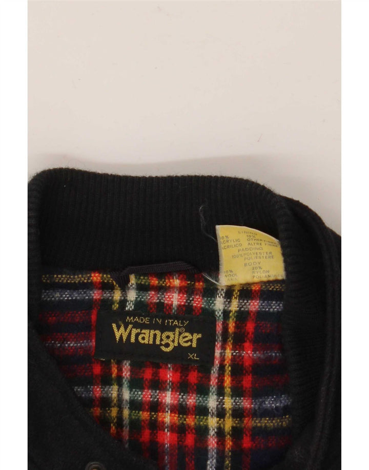 Wrangler muška vjetrovka kaput UK 42 XL tamnoplava vuna