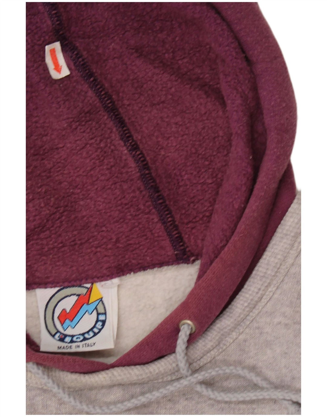 L'Equipe Ženska majica s kapuljačom slobodnog kroja UK 20 2XL, sivi pamuk