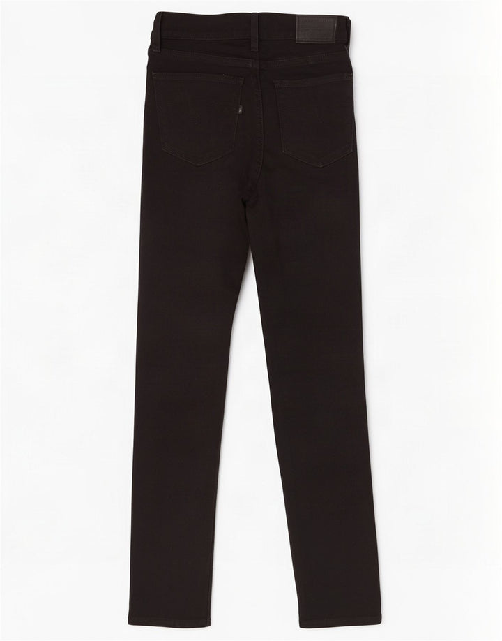 Levi's ženske 312 uske traperice W26 L30 crni pamuk