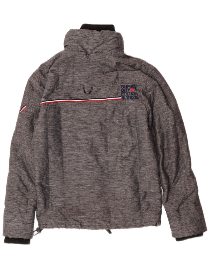 Superdry muška jakna vjetrovka UK 34 XS sivi najlon