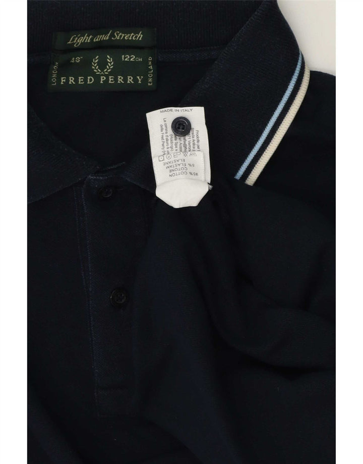 Fred Perry muška polo majica velika tamnoplava pamuk