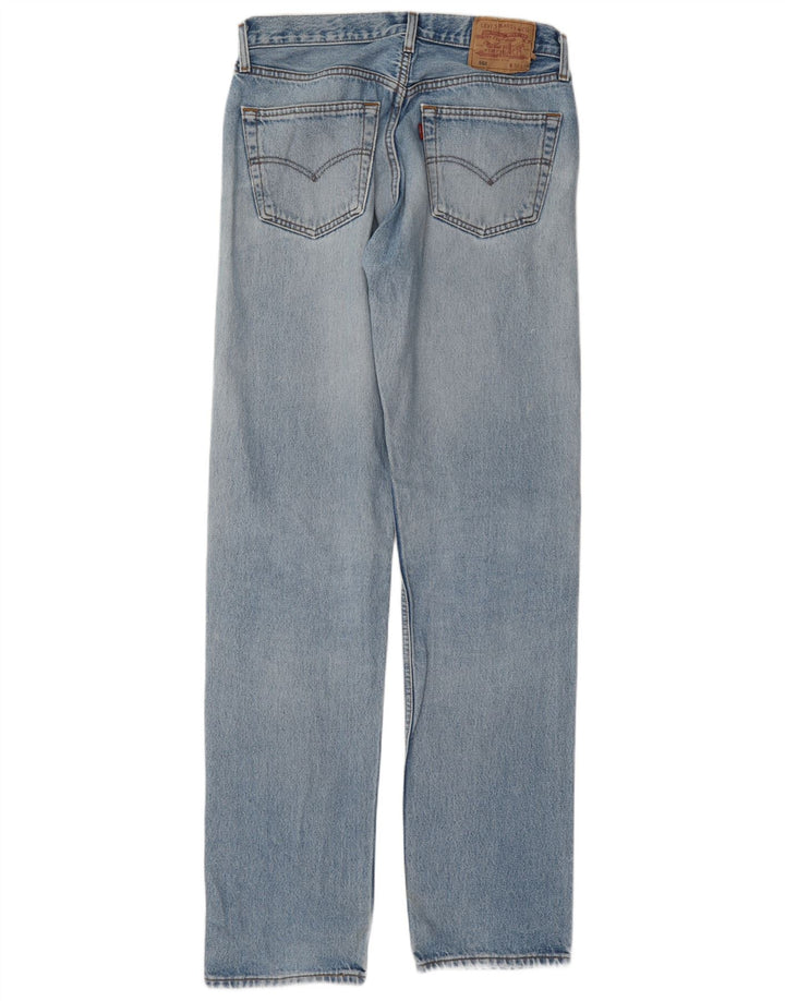 Levi's muške 501 ravne traperice W33 L36 plavi pamuk
