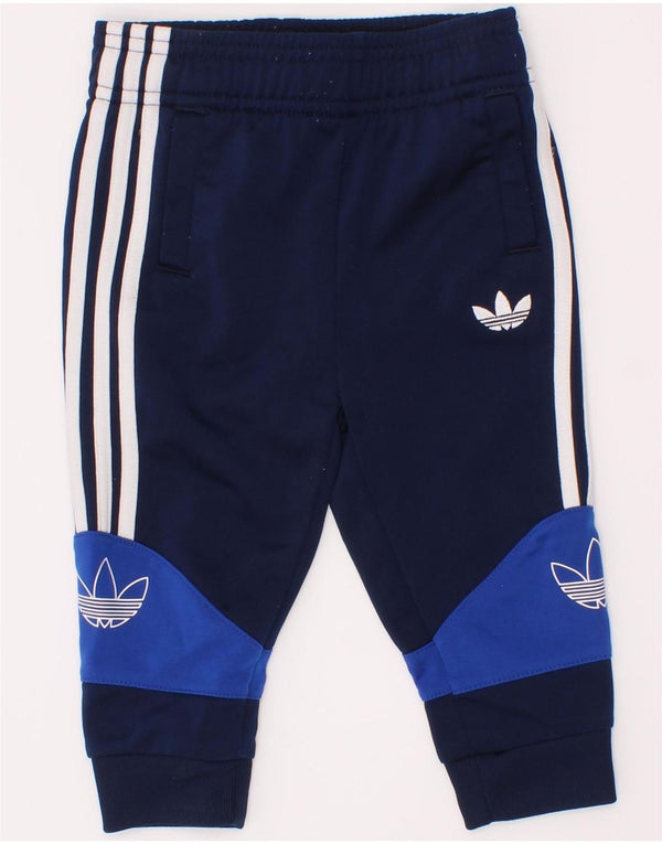 Adidas Baby Boys Graphic Trenirka Hlače 9-12 mjeseci tamnoplave