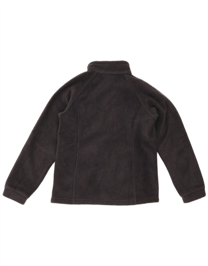 Flis jakna COLUMBIA za dječake 14-15 godina, veliki crni poliester