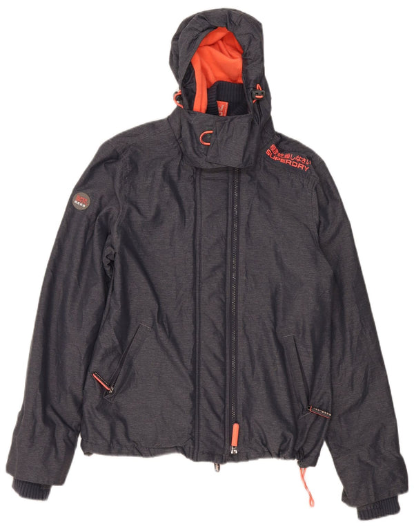 Superdry ženska jakna vjetrovka s kapuljačom UK 16 velika siva
