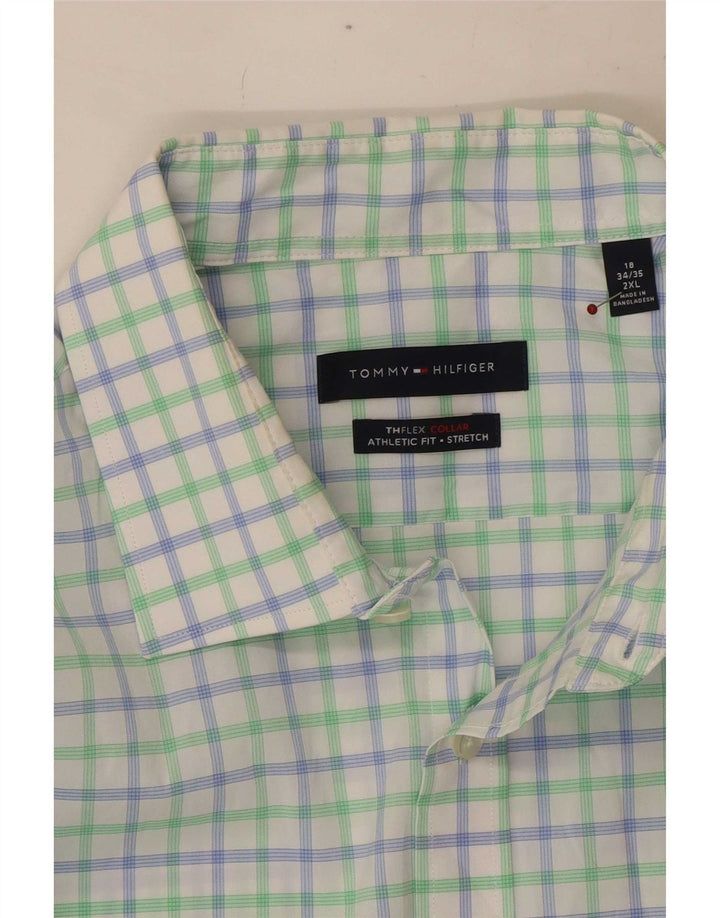 Tommy Hilfiger muška atletska majica veličine 18 2XL višebojna gingham