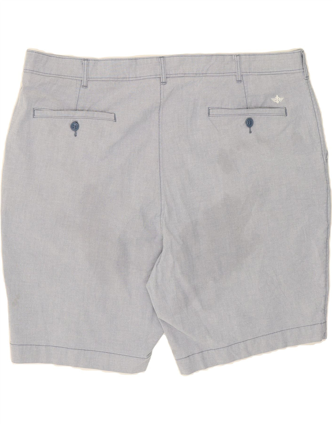 DOCKERS Mens Chino Shorts W42 2XL Blue Cotton Vintage Dockers and Second-Hand Dockers from Messina Hembry 