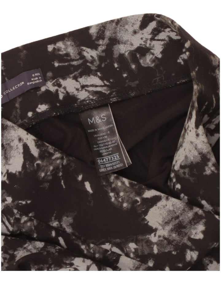 Marks & Spencer ženske tajice UK 8 Male sive Tie Dye viskoza