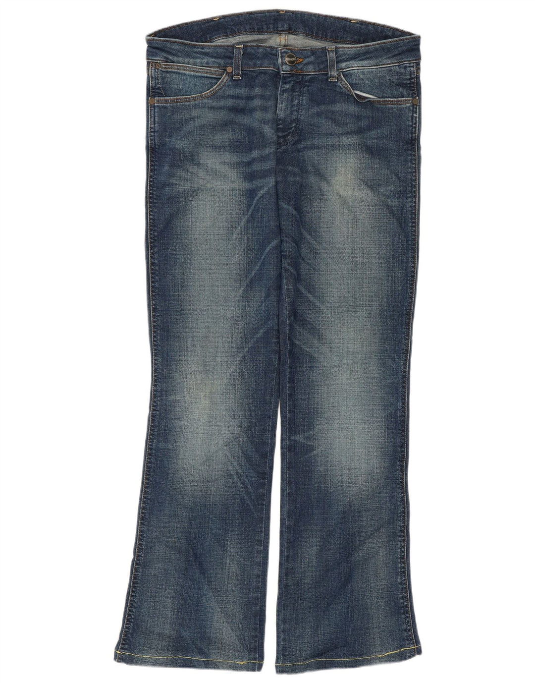 WRANGLER Ženske Megan Bootcut traperice W32 L29 Plavi pamuk