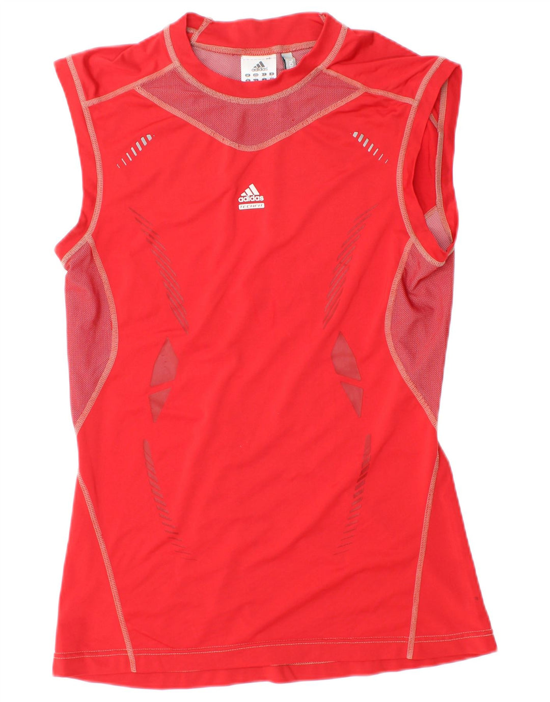 Adidas muška Climacool majica kratkih rukava veliki crveni poliester u boji