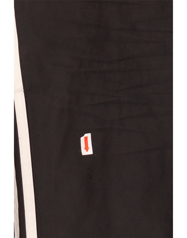 ADIDAS muške grafičke trenirke Hlače Joggers Veliki crni poliester