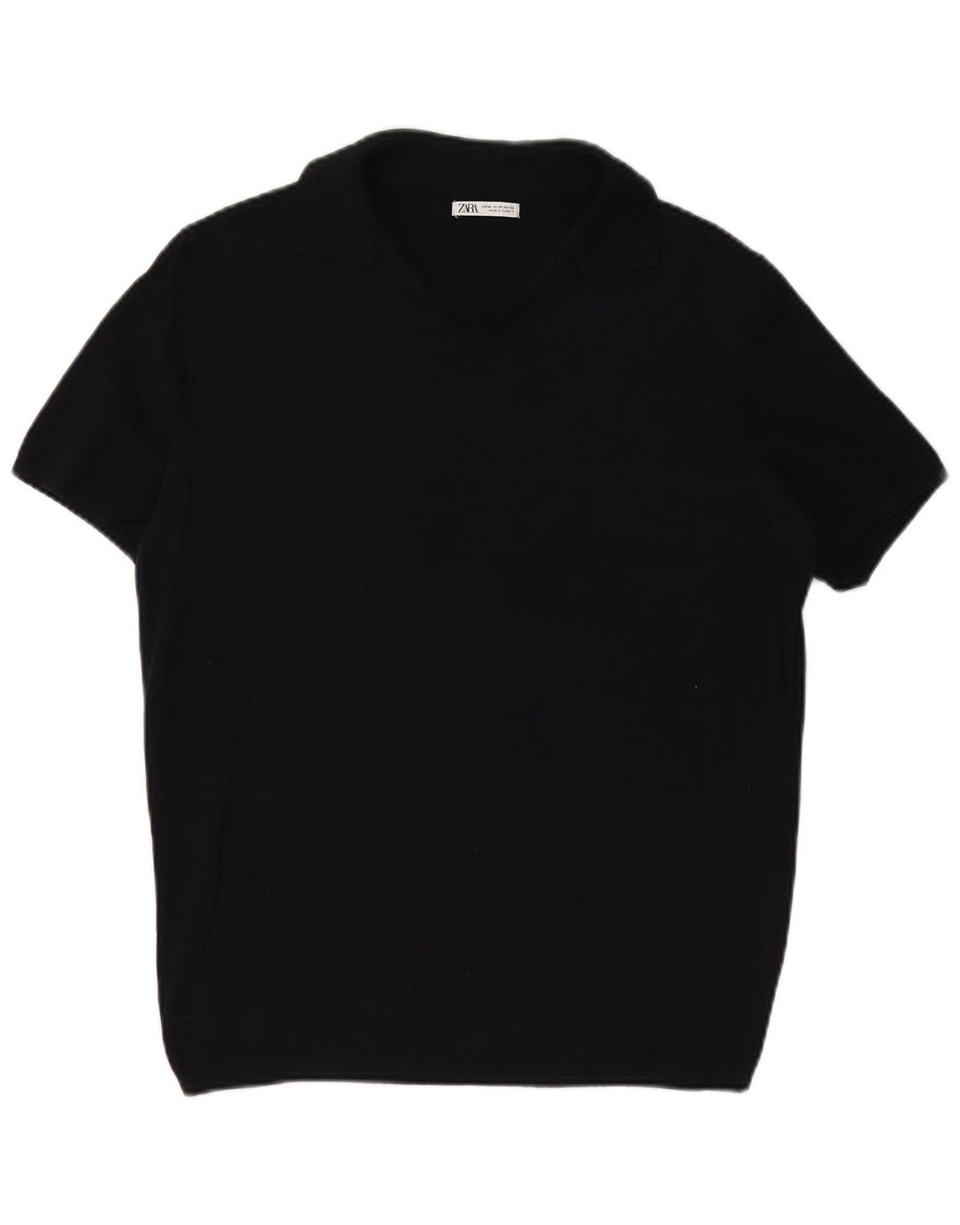 ZARA muška polo majica srednje tamnoplava