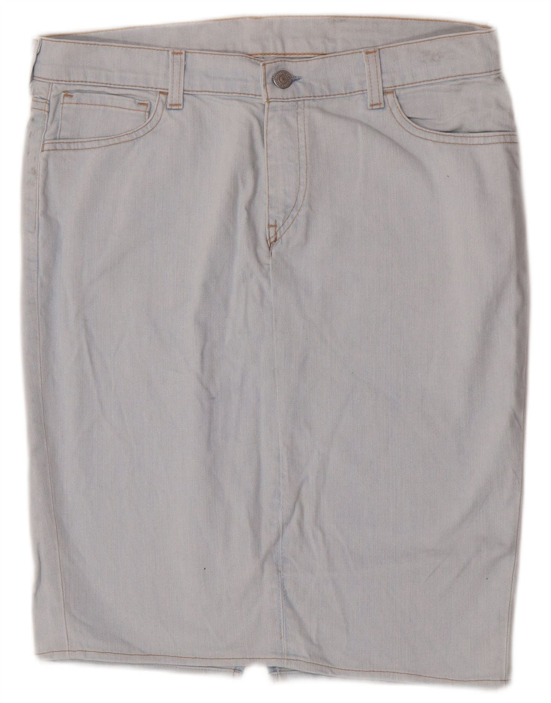Levi's ženska traper suknja W32 veliki plavi pamuk