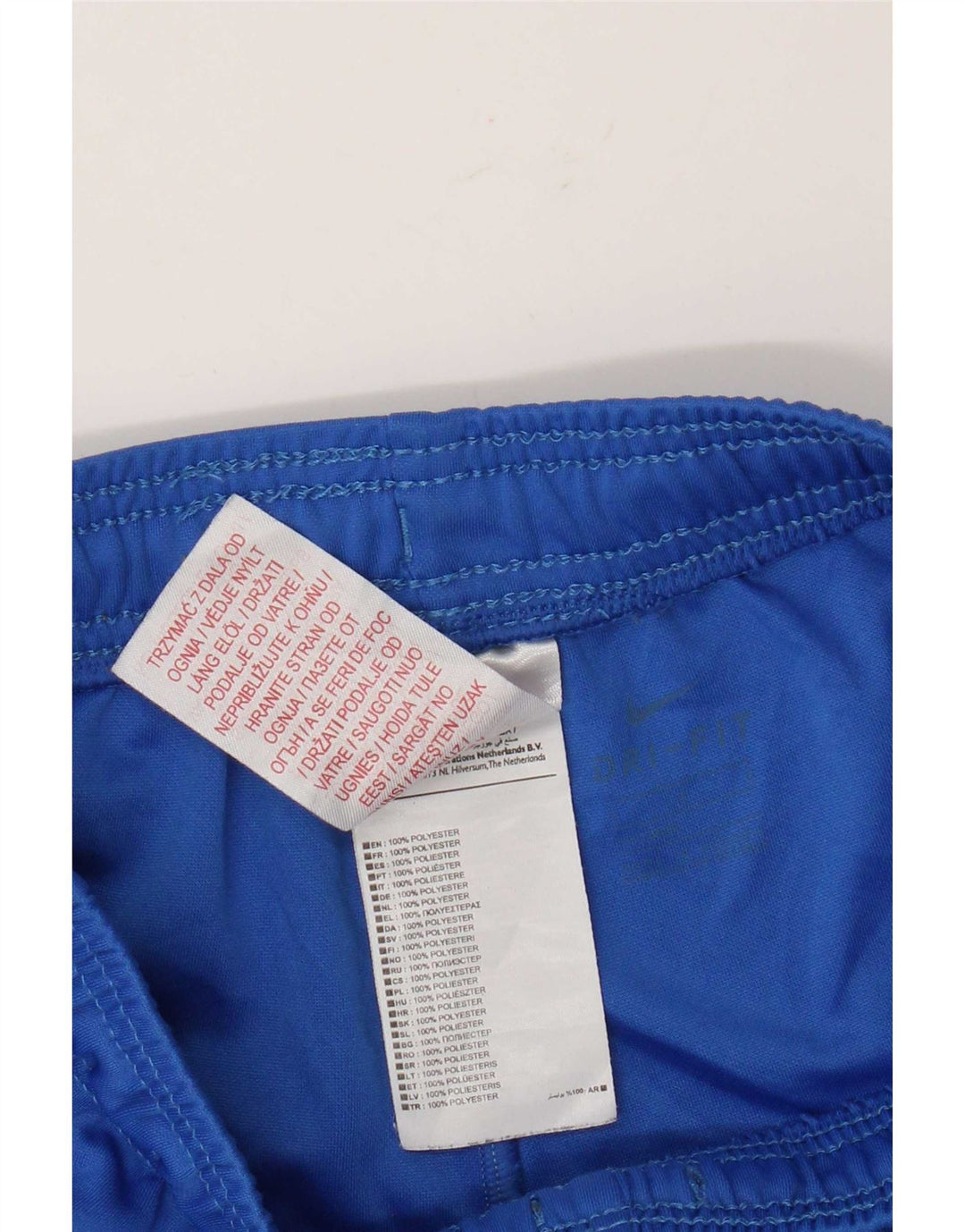 Nike Boys Dri Fit Sport Shorts 12-13 Years Large Blue Poliester
