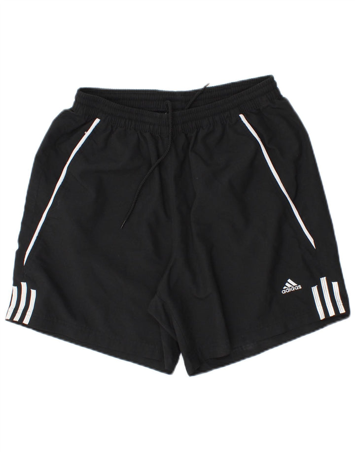 Adidas muške sportske kratke hlače srednje crne boje od poliestera