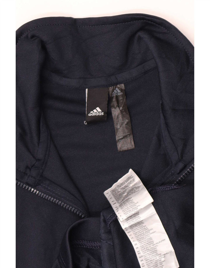 Adidas muška gornja jakna od trenirke Medium tamnoplavi poliester